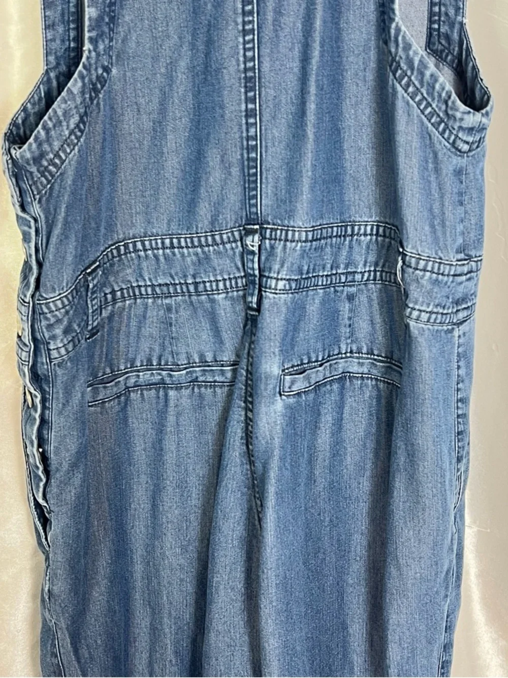 Club Monaco Dennya Denim Jumpsuit Blue Overalls Size 2
